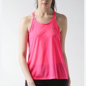 Nike Pink as DF cool breeze strappy tank top women M
